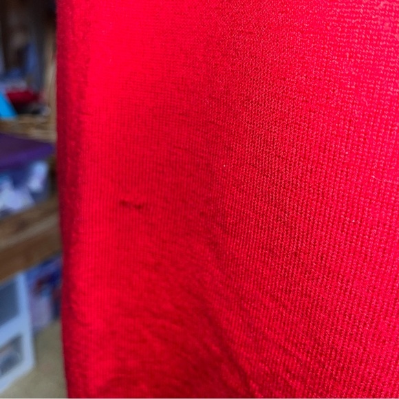 Vintage Pendleton Turtleneck Merino Wool Sweater Red Classic Career Soft Holiday - Picture 11 of 11